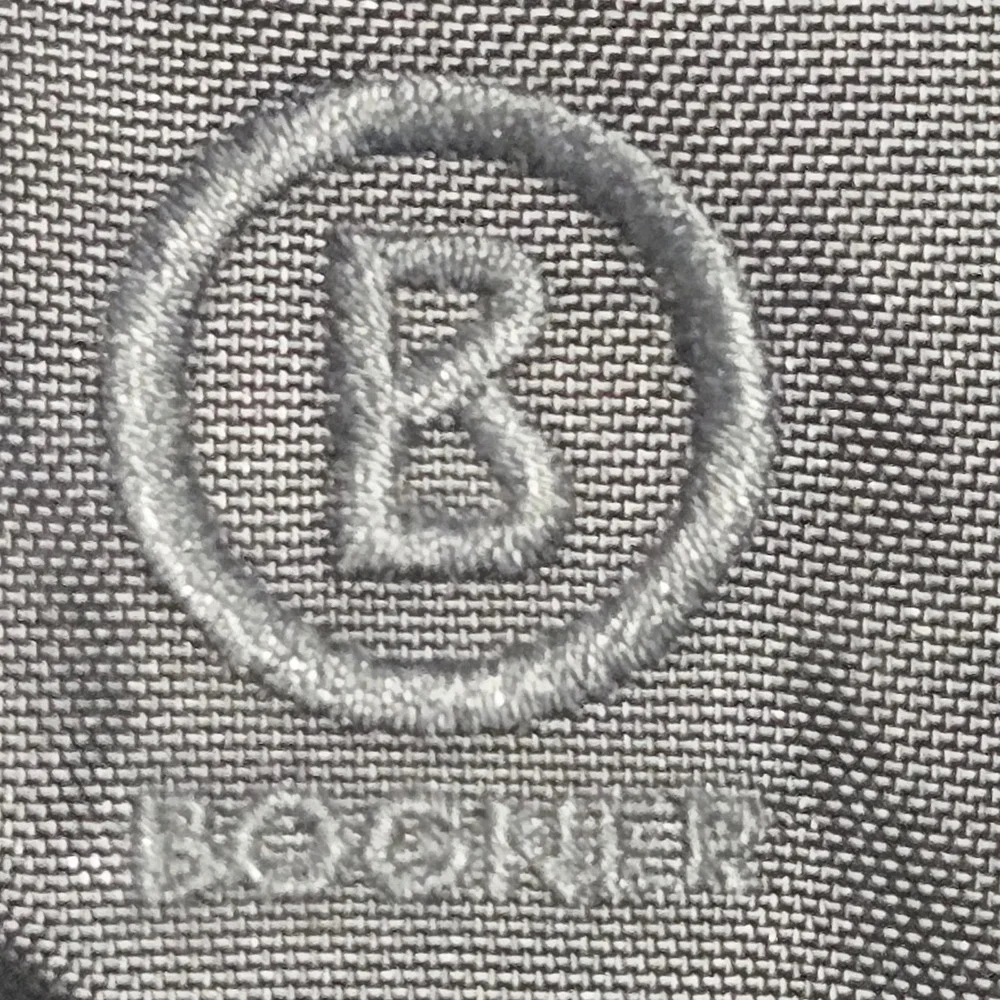 Bogner Black Nylon Messenger Bag Crossbody‎ Adjustable Strap Flap Top BT 05/12